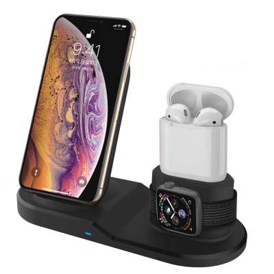 Amazon Best Seller 3 in 1 Wireless Charger for Phone Watch Wireless Charger Stand