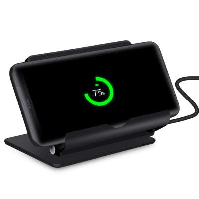 10W Aluminum Alloy Smart Phone Wireless Charger Charging Stand